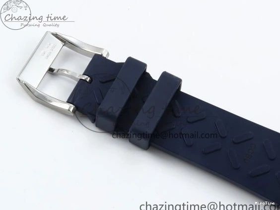 MIROTIME 0511 Casual Portuguese Chrono IW3716 Z+F 1:1 Best Edition White Dial on Blue Rubber Strap A 7016